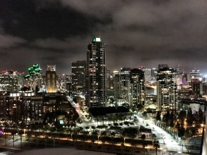 1st night balcony city